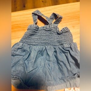 Babygirl denim Top